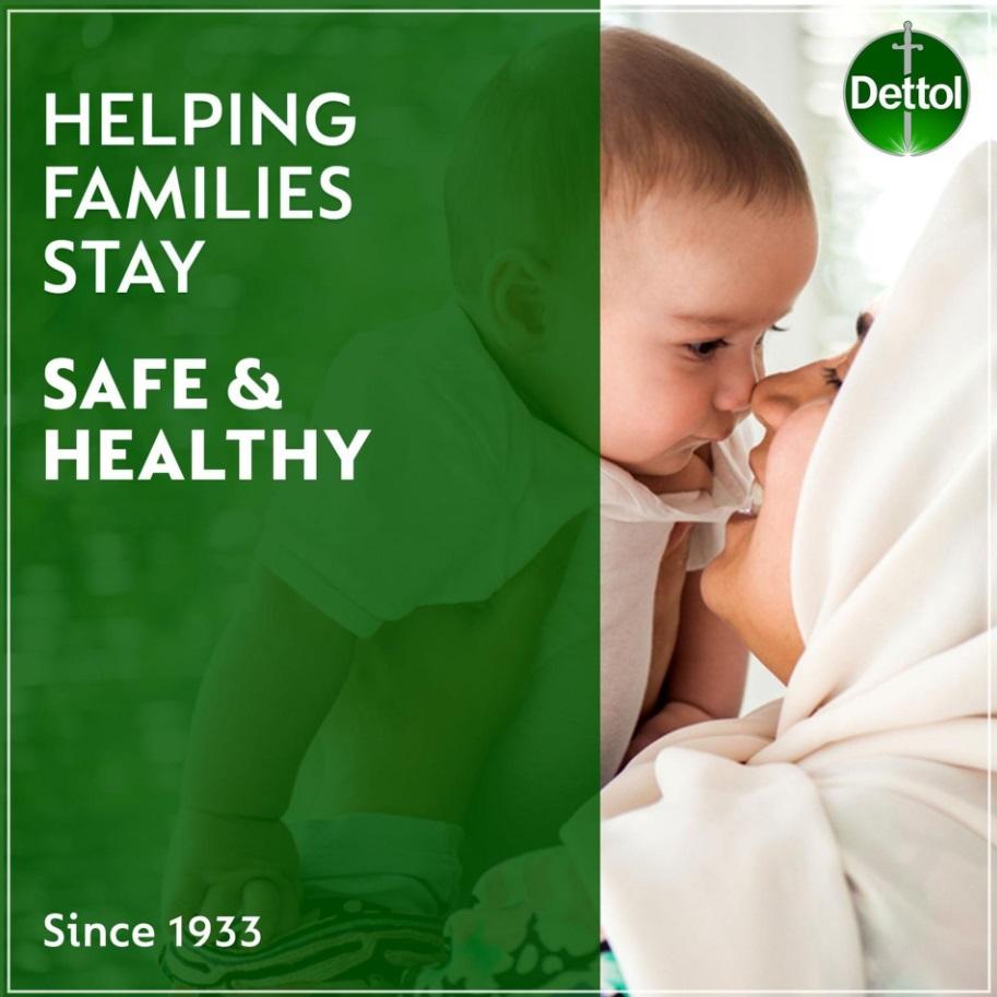 Dettol Antibacterial Sensitive Bar Soap - 165g x 4